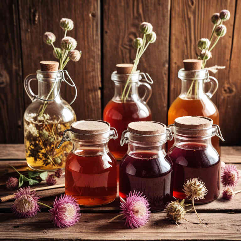 Trifolium pratense syrups