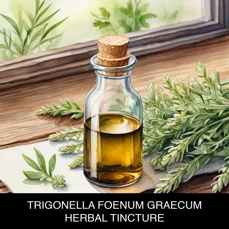 trigonella foenum graecum herbal tinctures for taste-changes