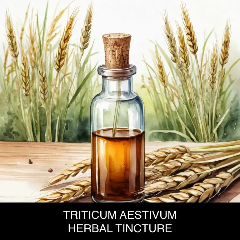 triticum aestivum herbal tinctures for grey-hair