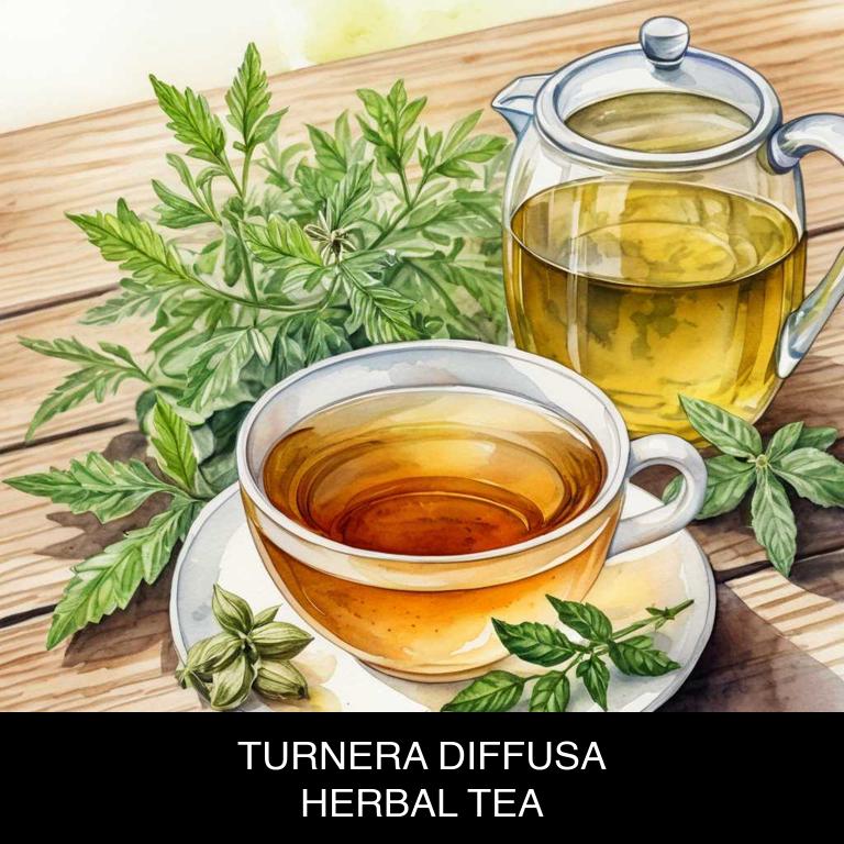 turnera diffusa herbal teas for vaginitis