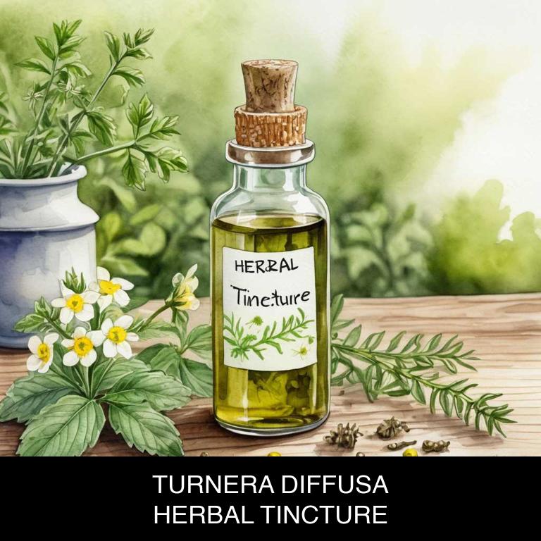 turnera diffusa herbal tinctures for premature-ejaculation