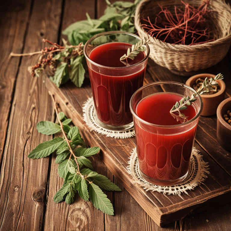 Ulmus rubra juices