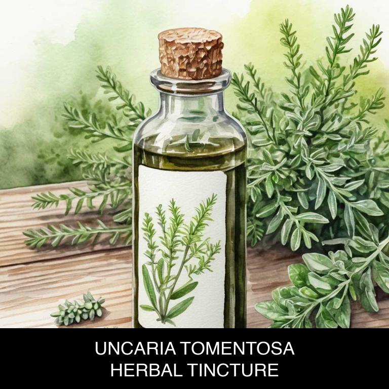 uncaria tomentosa herbal tinctures for dizziness