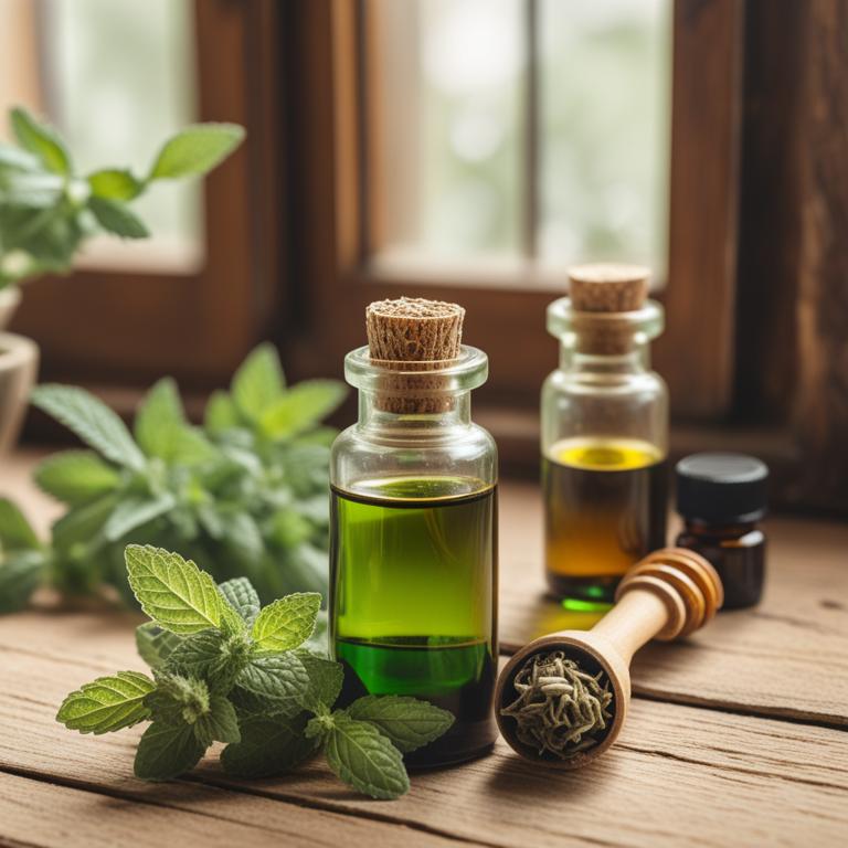 herbal essential oils for upset stomach