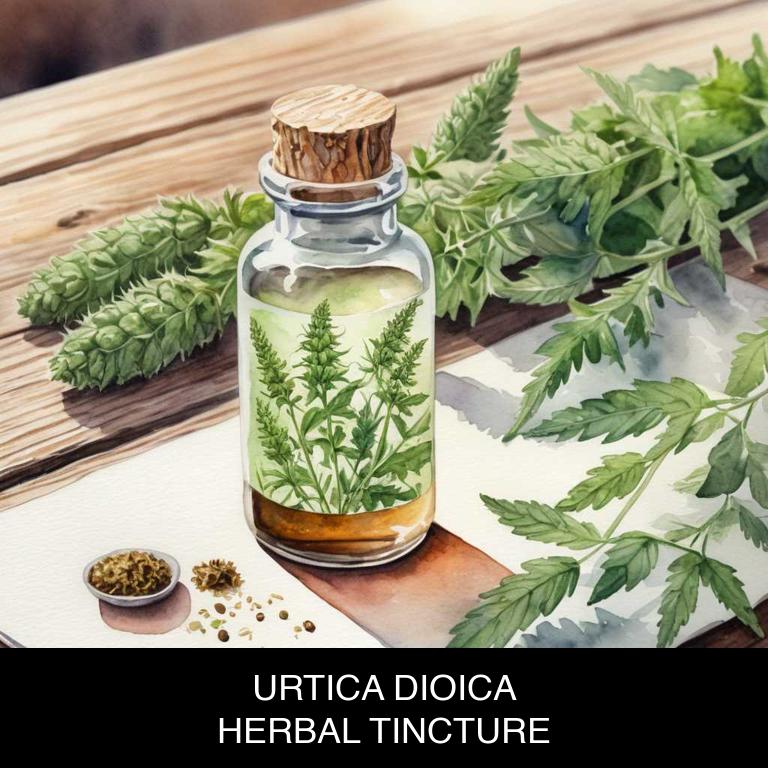 urtica dioica herbal tinctures for frizzy-hair