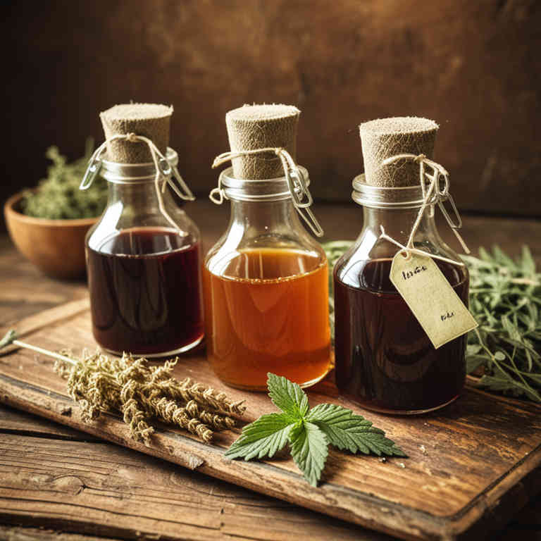 Urtica dioica syrups