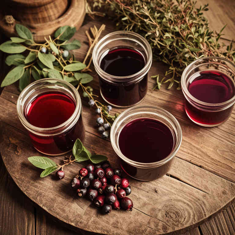 Vaccinium macrocarpon syrups