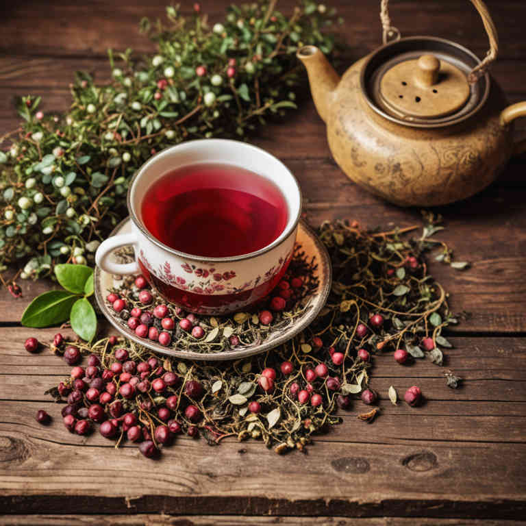 Vaccinium macrocarpon tea