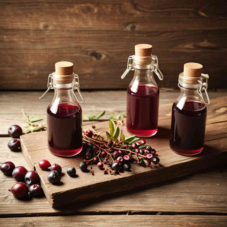 Vaccinium myrtillus syrups