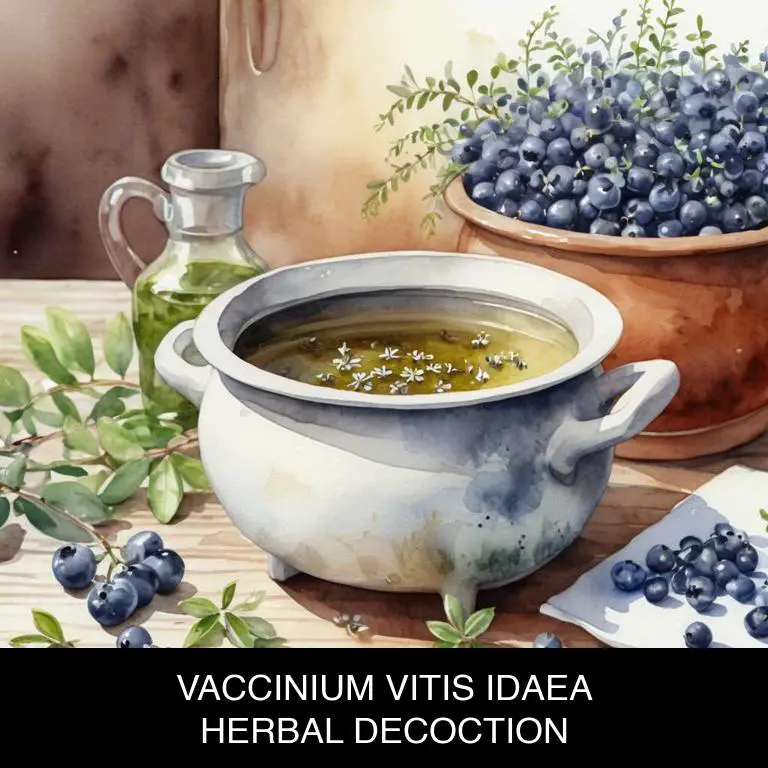 vaccinium vitis idaea herbal decoctions for bruises