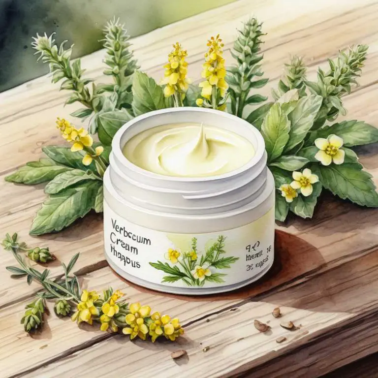 verbascum thapsus herbal creams for ear-blockage