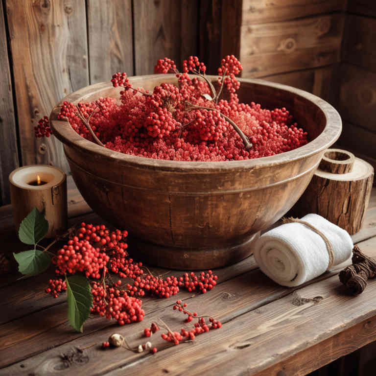 Viburnum opulus bath