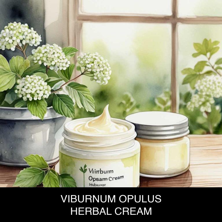 viburnum opulus herbal creams for endometriosis-pain