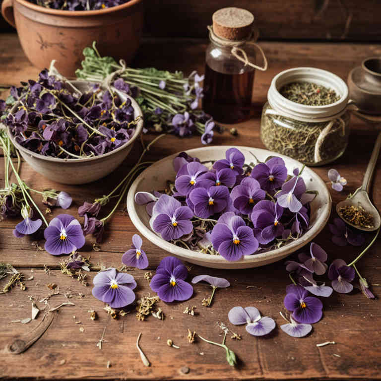 viola tricolor preparations