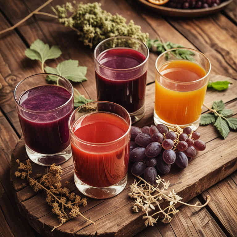 Vitis vinifera juices