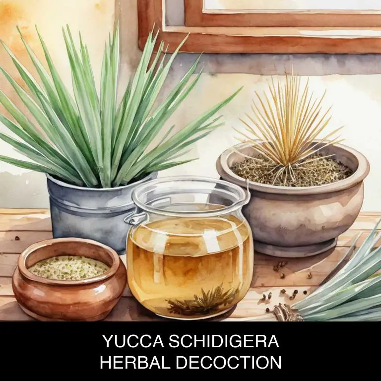 yucca schidigera herbal decoctions for joint-stiffness