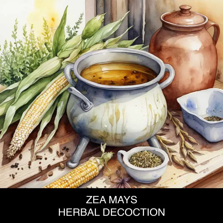 zea mays herbal decoctions for hematuria