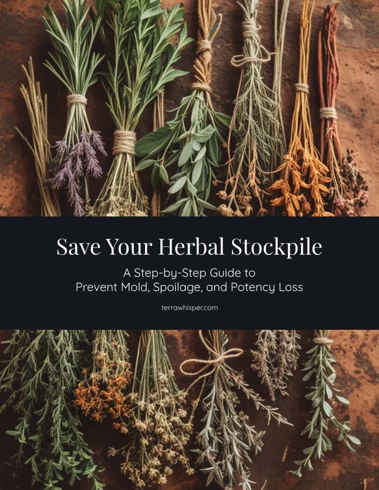 herb drying checklist