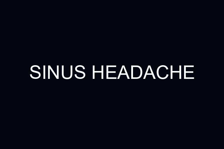 sinus headache overview