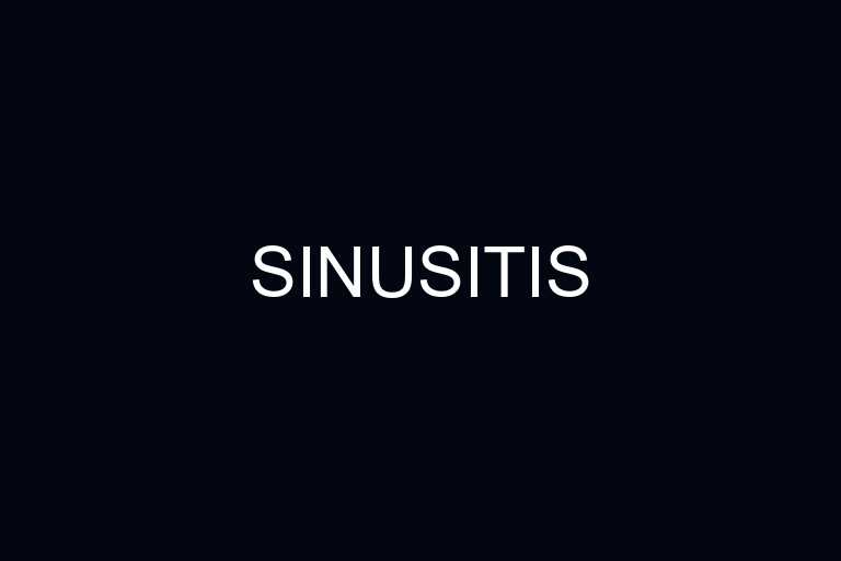 sinusitis overview