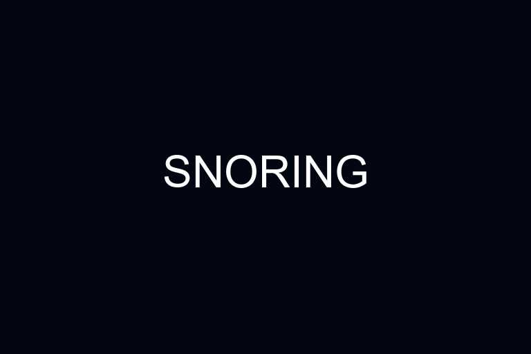 snoring overview