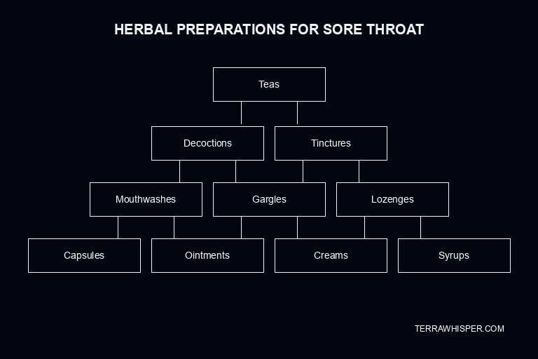 sore throat herbs