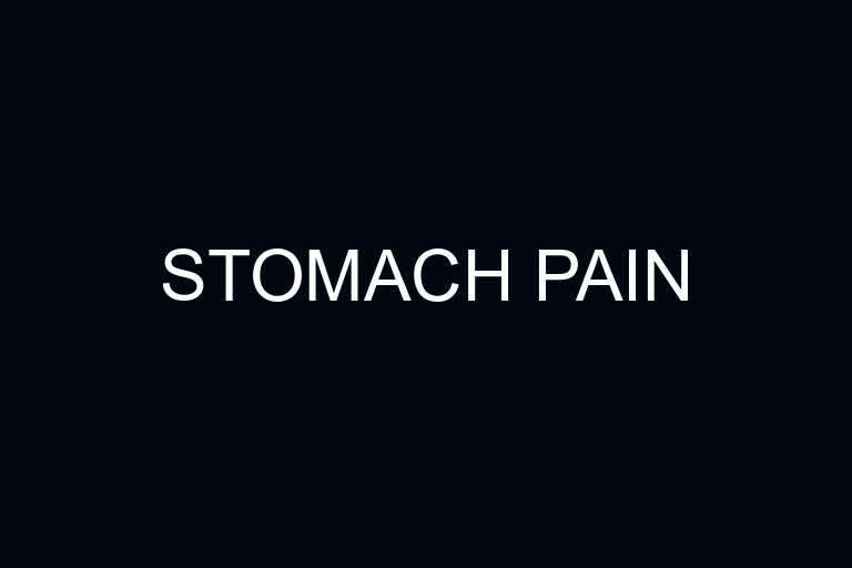 stomach pain overview
