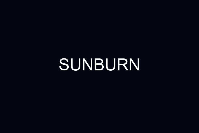 sunburn overview