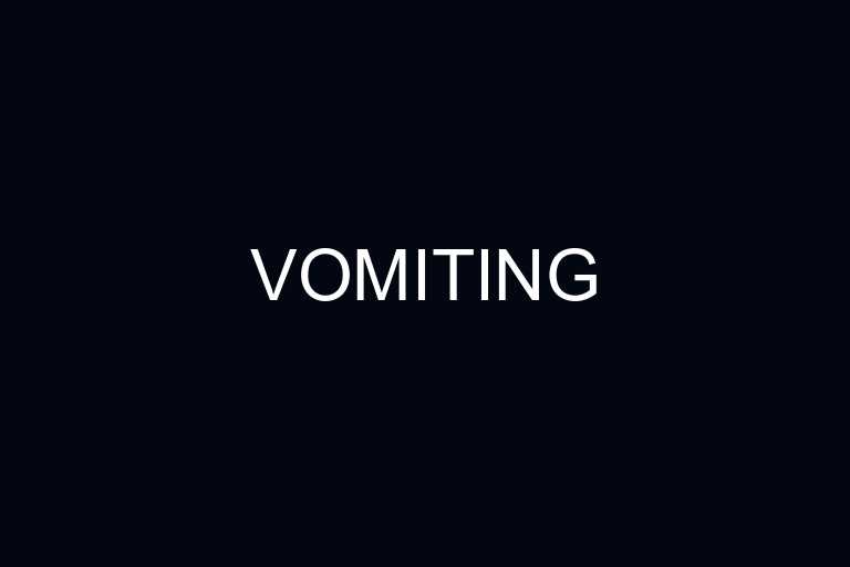 vomiting overview